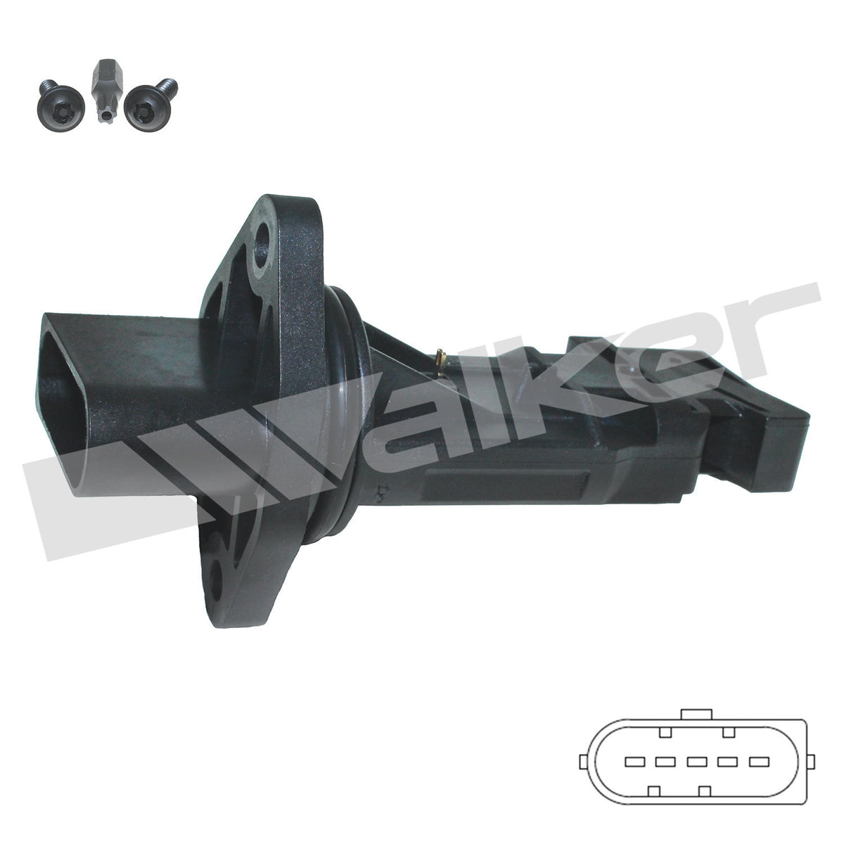 Walker Products Mass Air Flow Sensor - 245-2080
