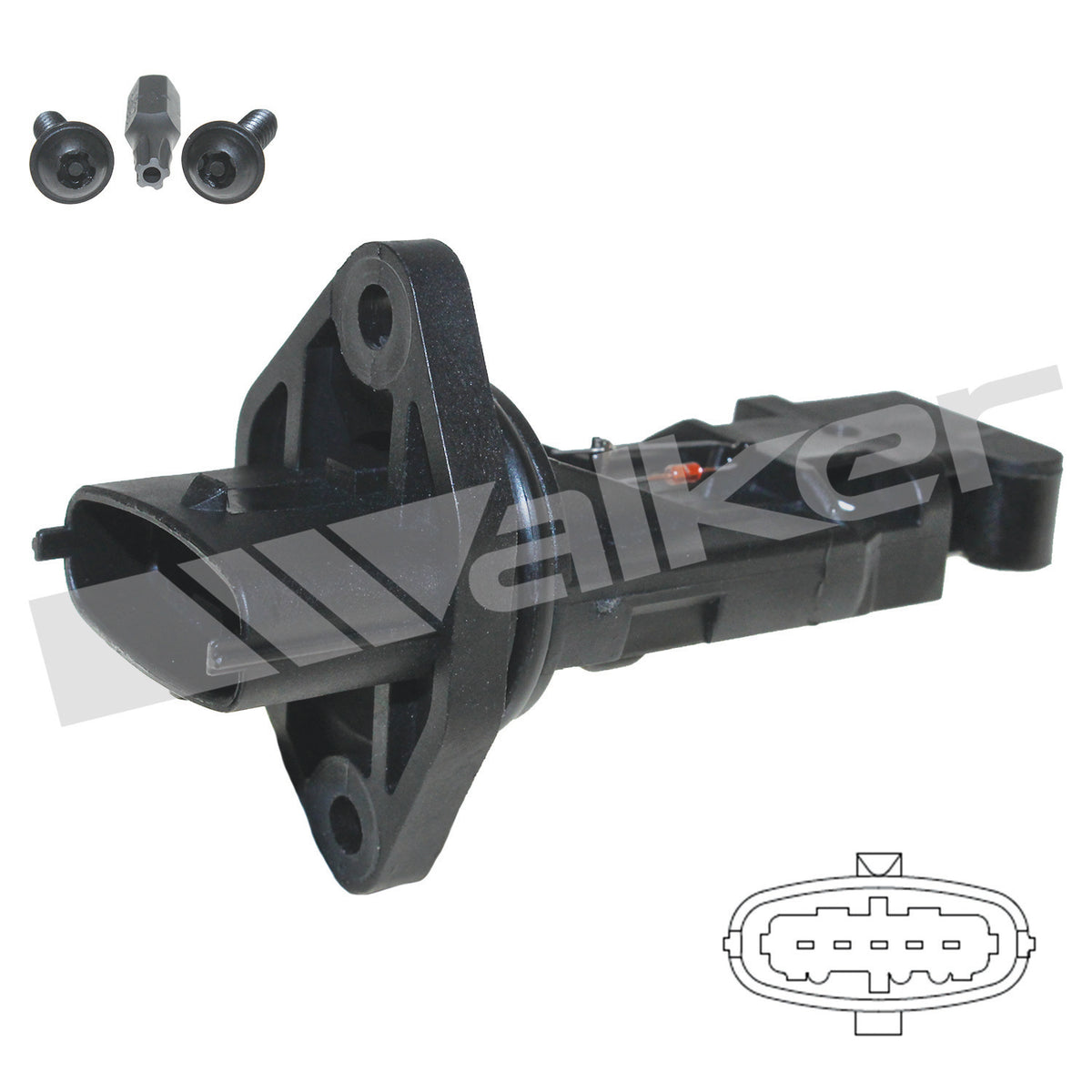 Walker Products Mass Air Flow Sensor - 245-2088