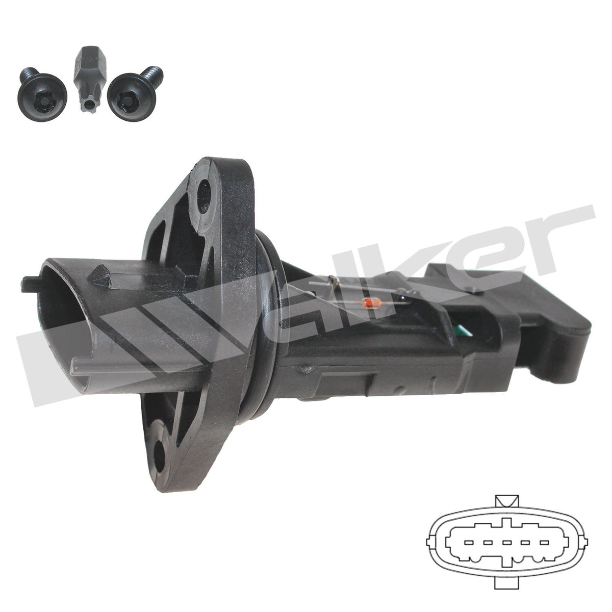 Walker Products Mass Air Flow Sensor - 245-2092
