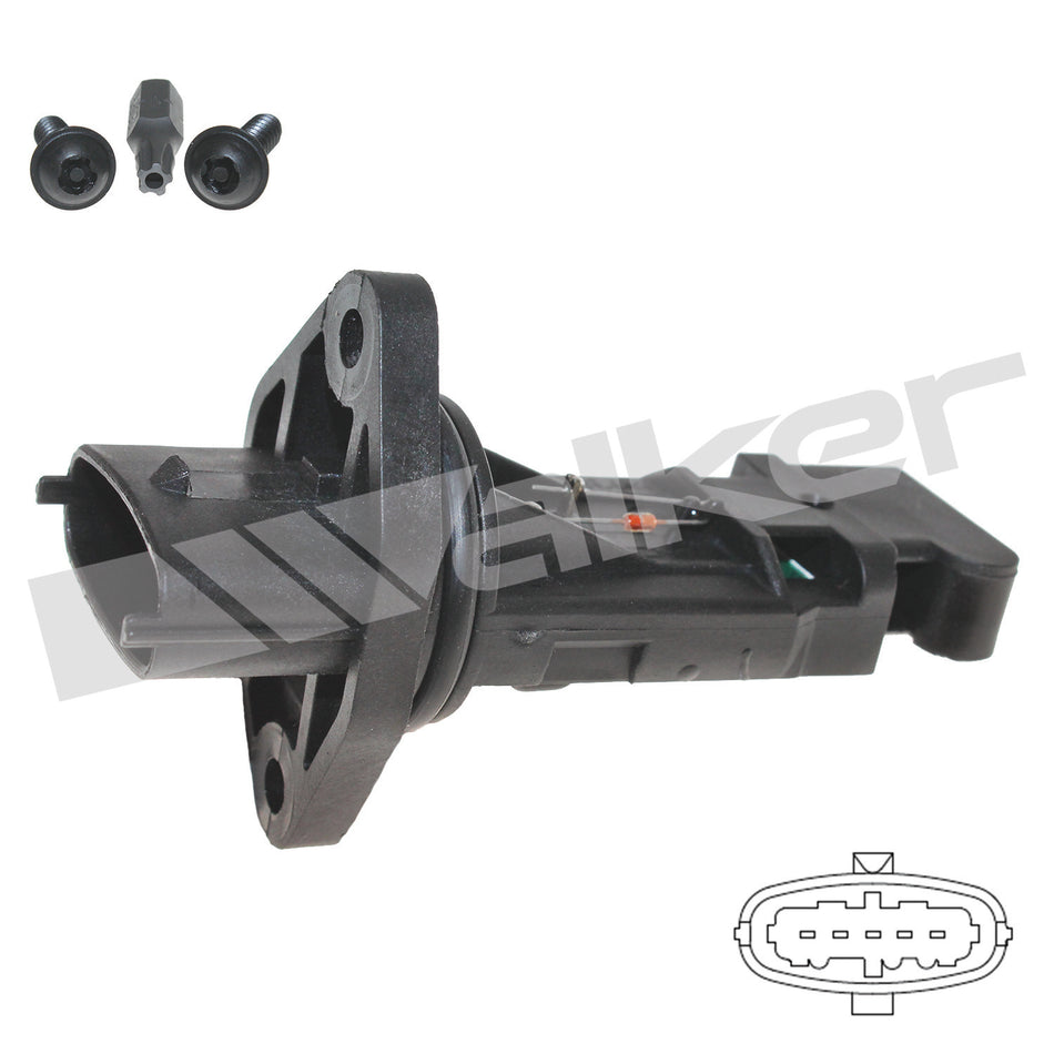 Walker Products Mass Air Flow Sensor - 245-2092
