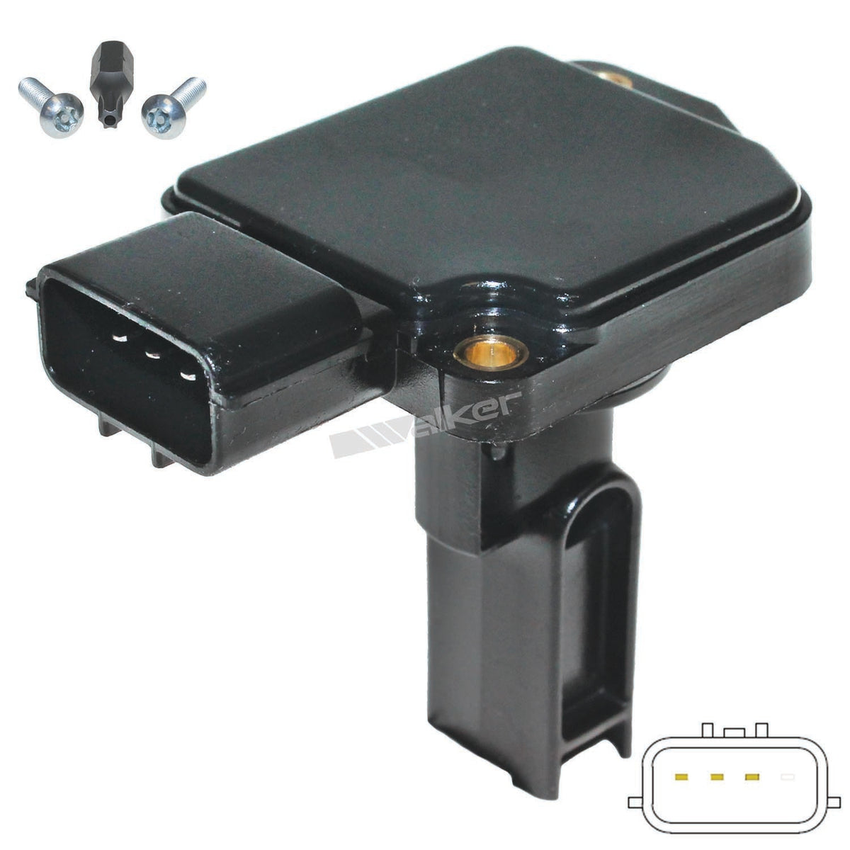 Walker Products Mass Air Flow Sensor - 245-2135