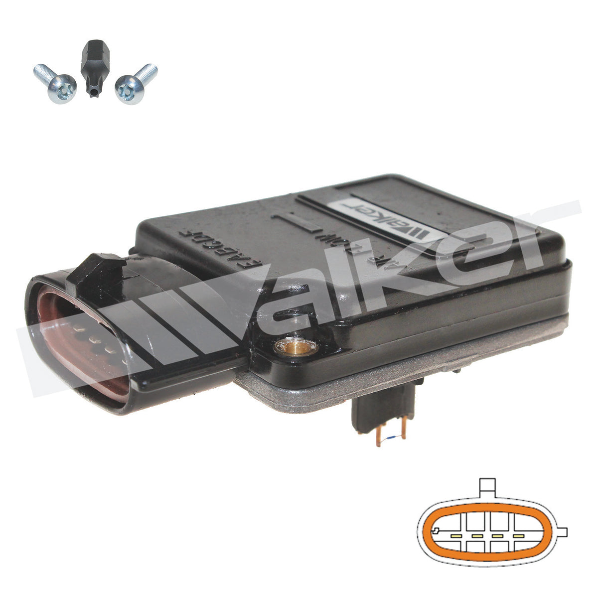 Walker Products Mass Air Flow Sensor - 245-2154