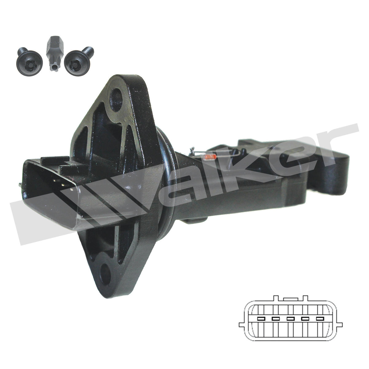 Walker Products Mass Air Flow Sensor - 245-2160