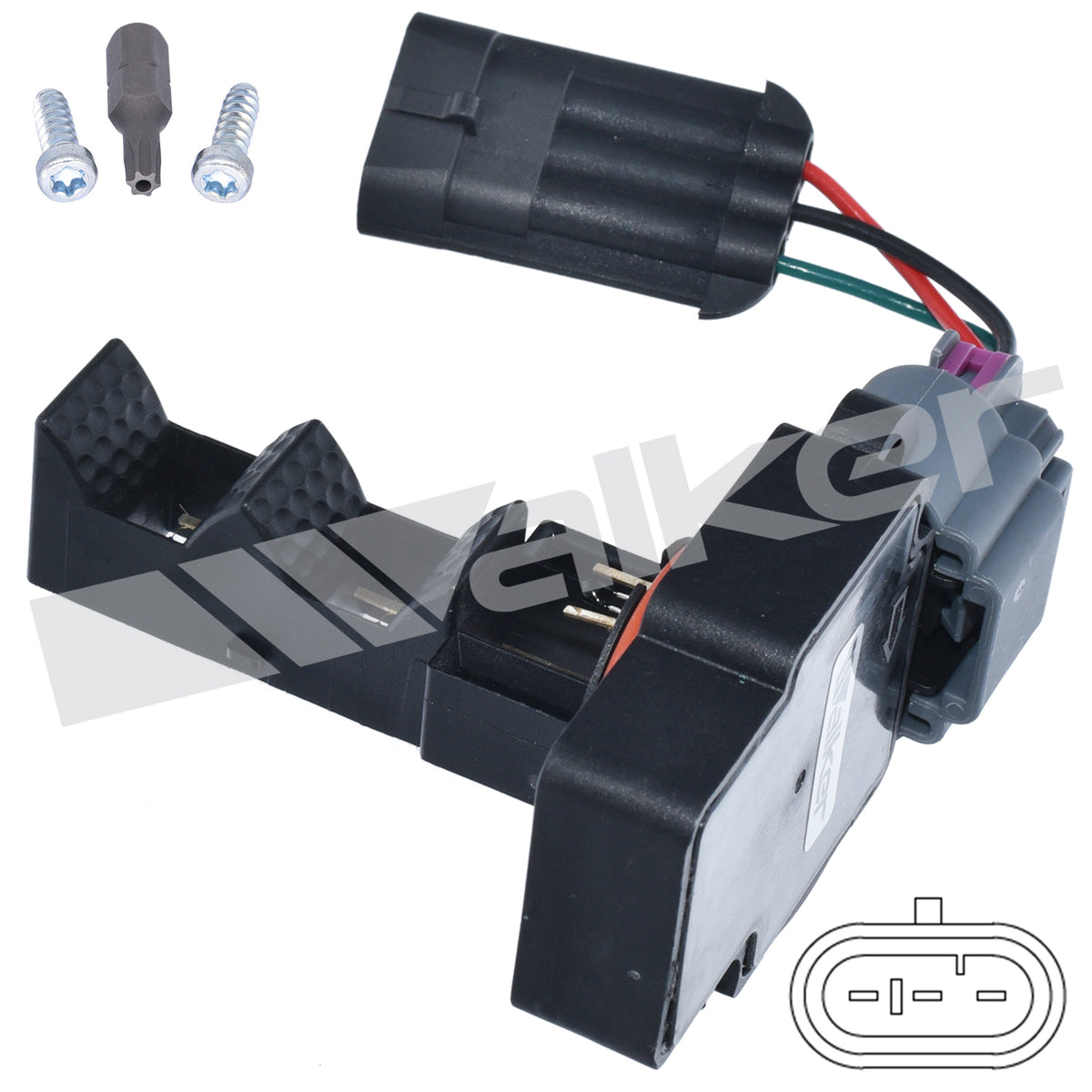 Walker Products Mass Air Flow Sensor - 245-2162