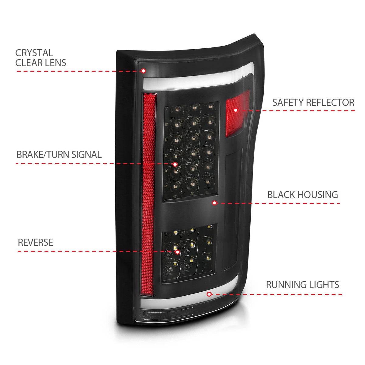 ANZO USA - ANZO USA Led Taillights - 311285