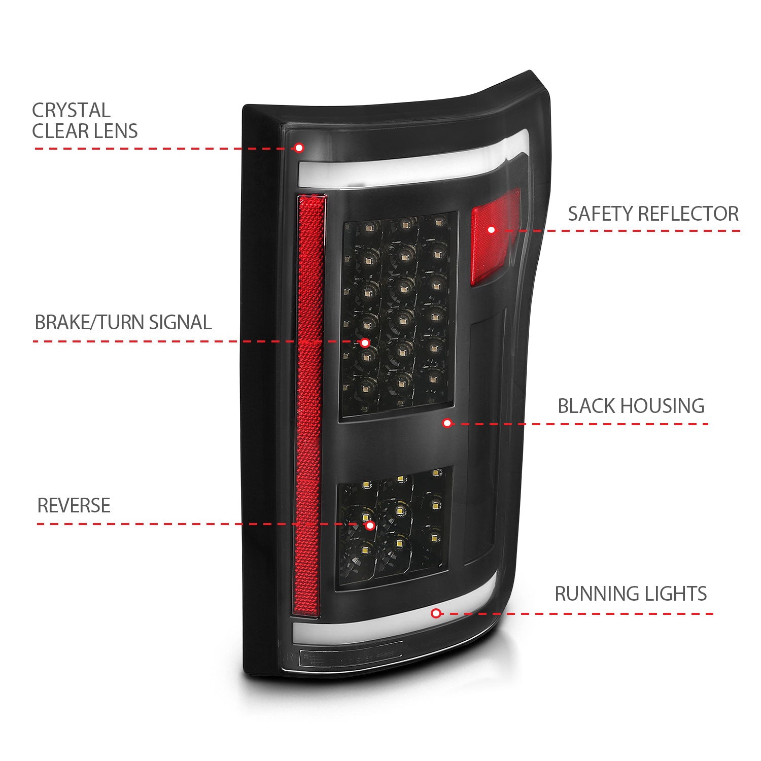 ANZO USA - ANZO USA Led Taillights - 311285
