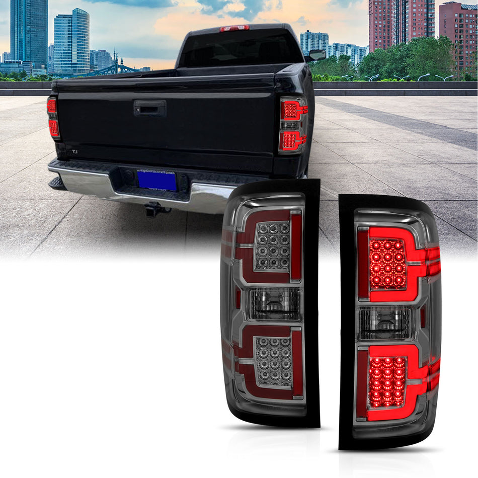 ANZO USA Led Taillights For 2015-2019 GMC Sierra 3500 HD 311290