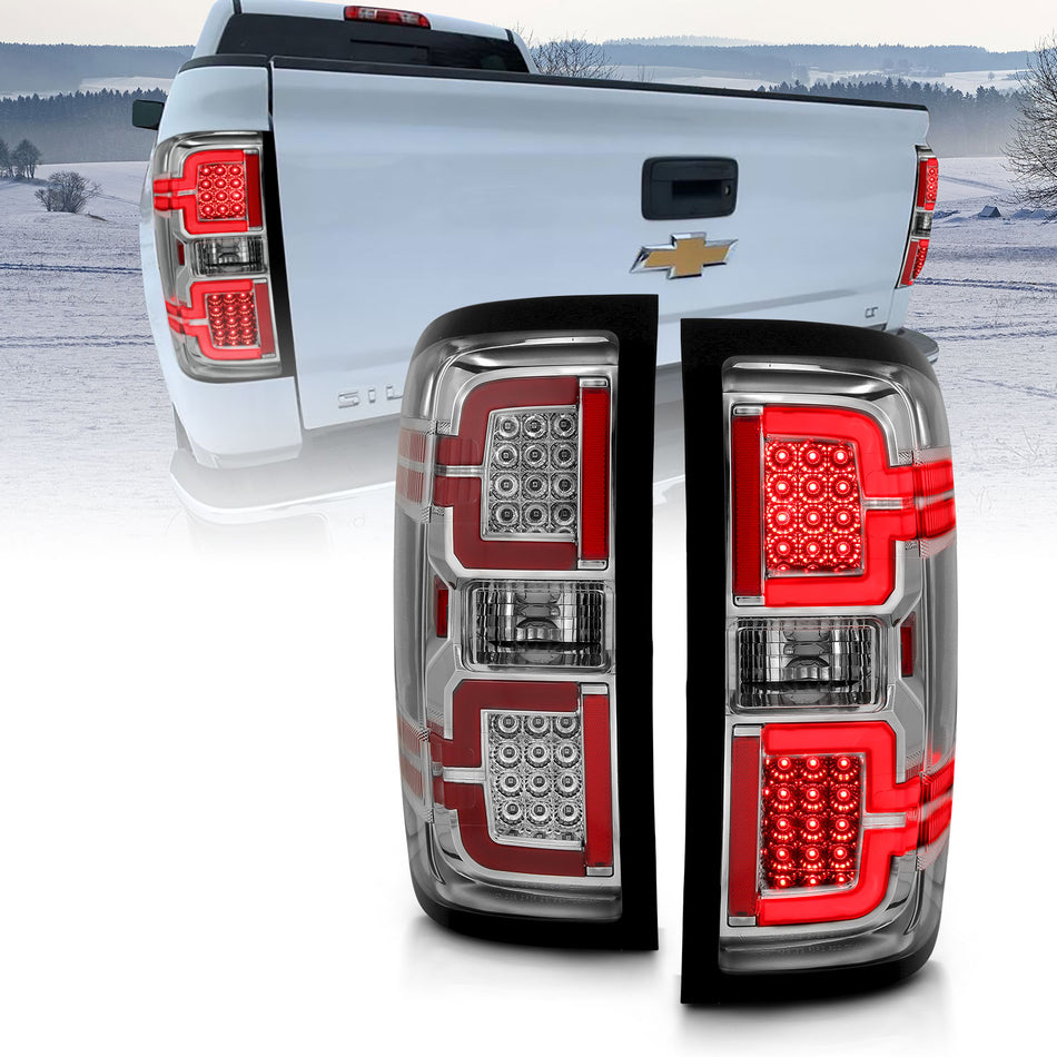 ANZO USA Led Taillights For 2015-2019 GMC Sierra 3500 HD 311291