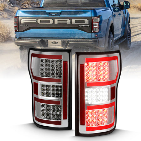 LED Tail Lights For 2018-2020 Ford F-150 311316
