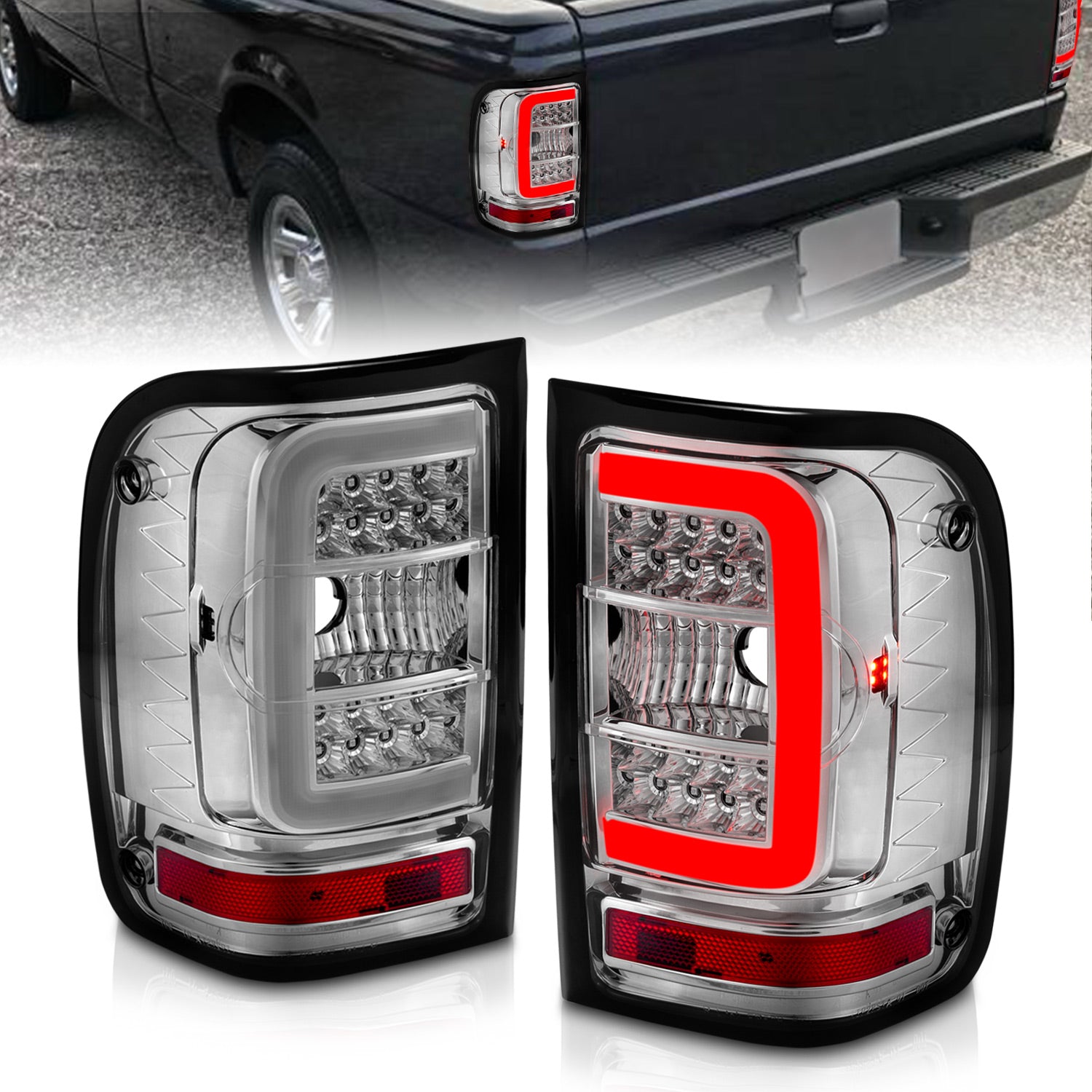 Tail Light Assembly For 2001-2011 Ford Ranger 311392