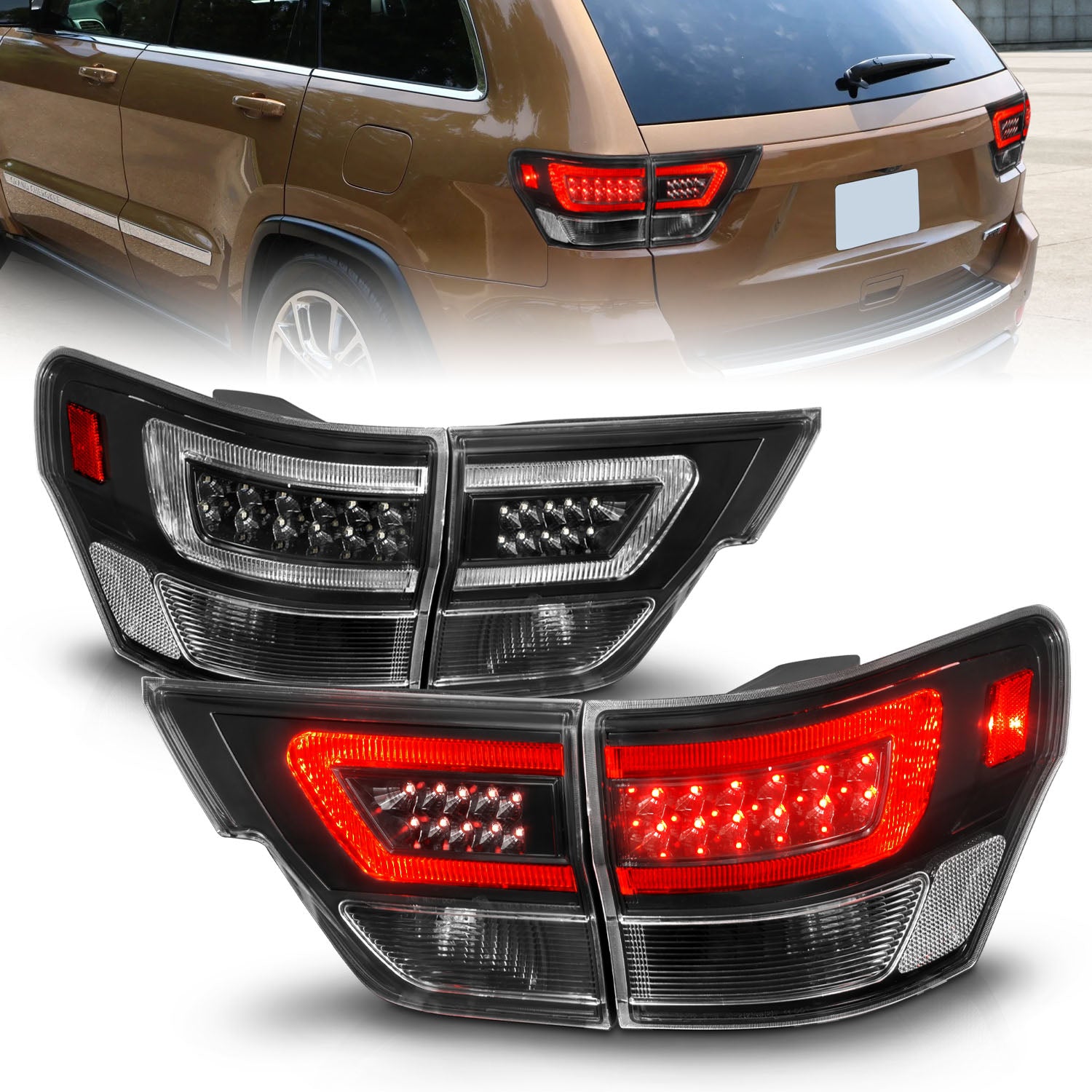 Tail Light Assembly For 2011-2013 Jeep Grand Cherokee 311439