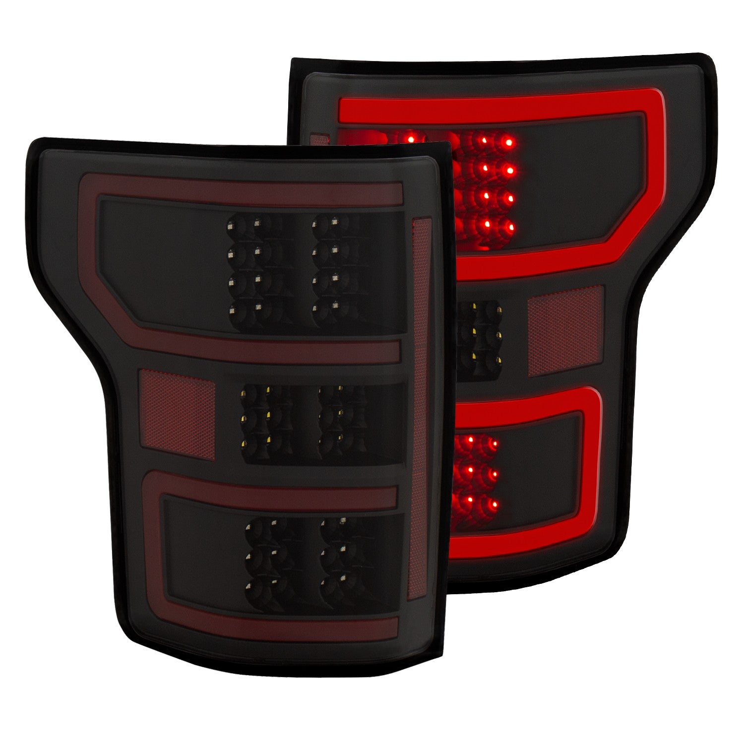 ANZO USA Led Taillights For 2018-2020 Ford F-150 321338