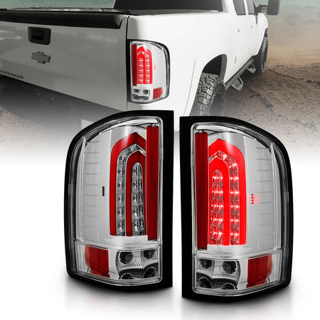 ANZO USA Led Taillights For 2007-2014 Chevrolet Silverado 3500 HD 321341