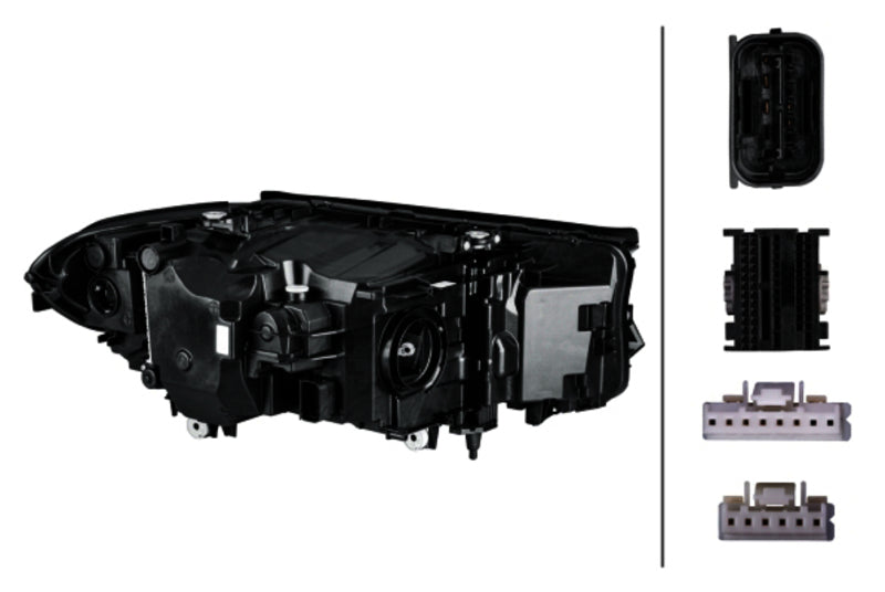 HELLA Headlight Assembly - 354836151