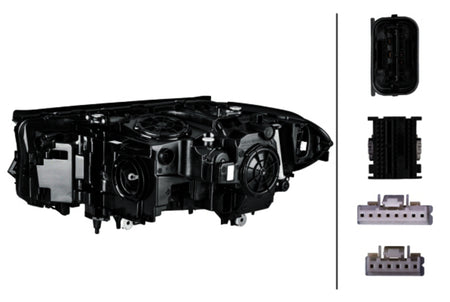 HELLA Headlight Assembly - 354836161