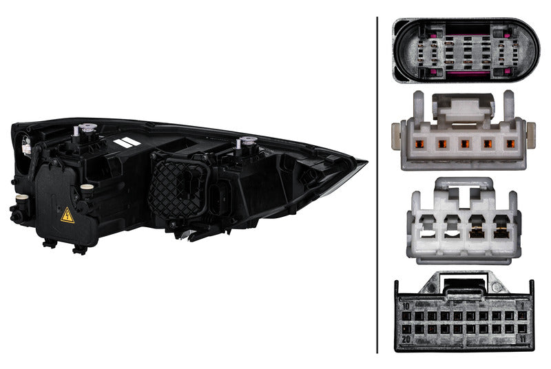 HELLA Headlight - 354838051