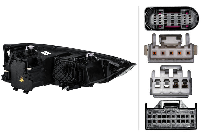 HELLA Headlight - 354838091