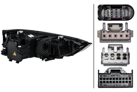 HELLA Headlight - 354838091