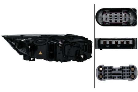 HELLA Headlight Assembly - 354841061