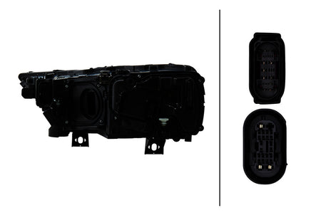 HELLA Headlight Assembly - 354841081