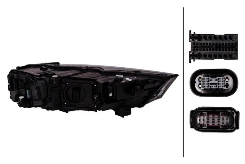 HELLA Headlight Assembly - 354841091
