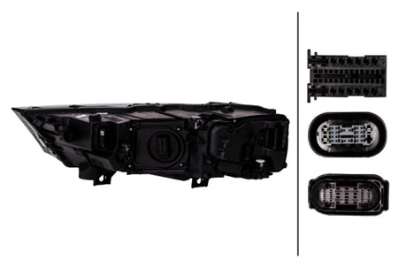 HELLA Headlight Assembly - 354841101