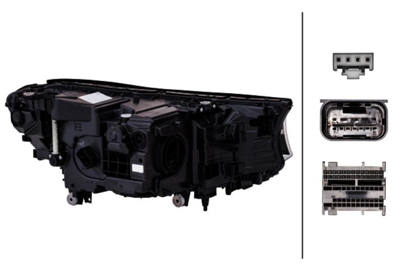 HELLA Headlight Assembly - 354854091