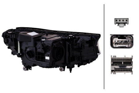 HELLA Headlight Assembly - 354854091