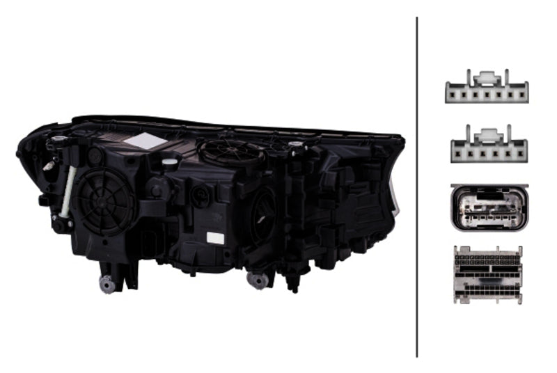 HELLA Headlight Assembly - 354854151