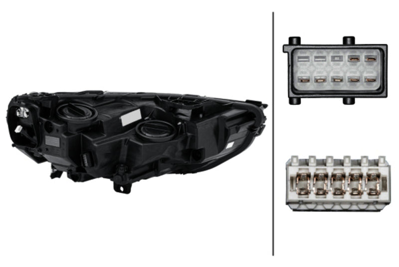 HELLA Headlight Assembly - 354869091