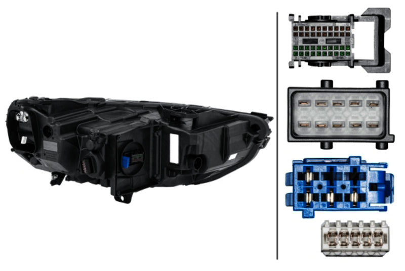 HELLA Headlight Assembly - 354869151