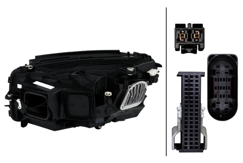 HELLA Headlight Assembly - 354877221