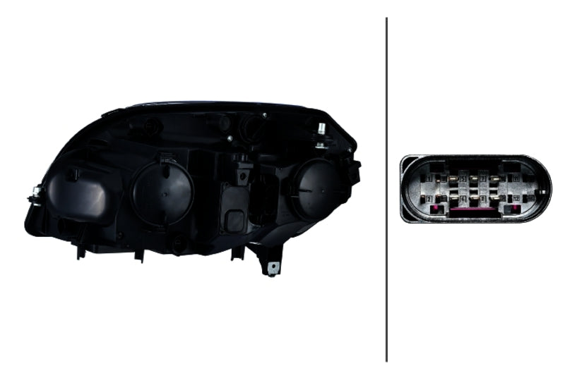 HELLA Headlight Assembly - 354878041