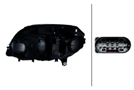 HELLA Headlight Assembly - 354878041