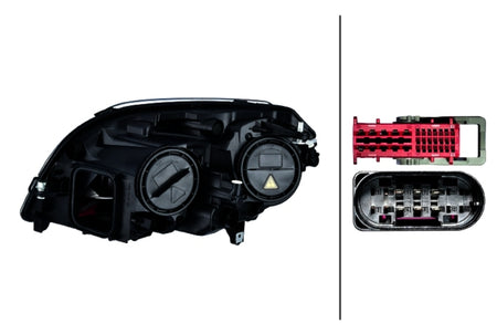HELLA Headlight Assembly - 354878161