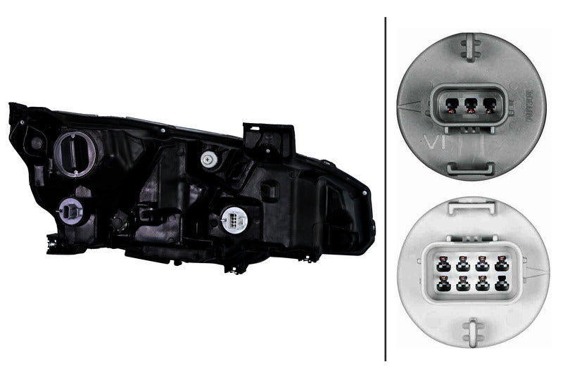 HELLA Headlight Assembly - 354889071