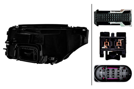 HELLA Headlight Assembly - 354897061