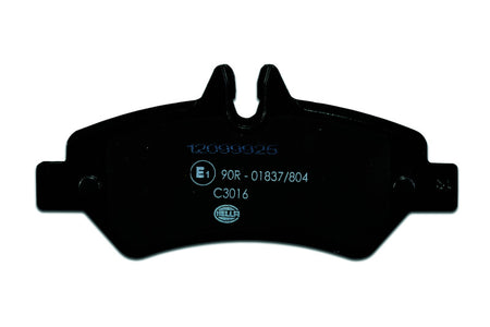 HELLA Brakes DISC BRAKE PAD SET - 355005351