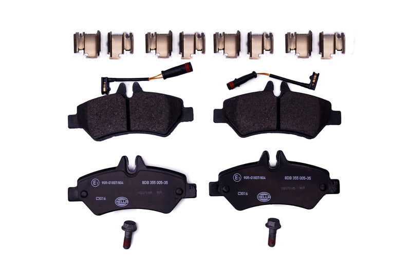 HELLA Brakes DISC BRAKE PAD SET - 355005351