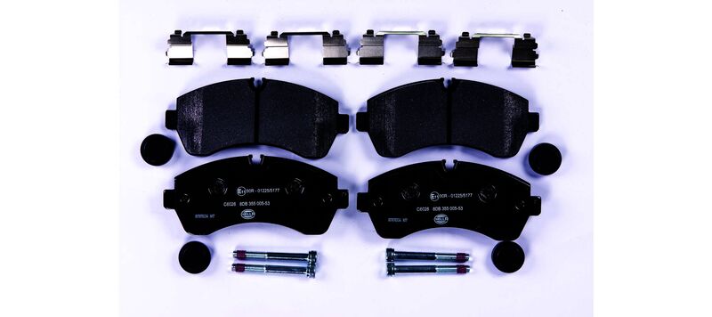 HELLA Brakes DISC BRAKE PAD SET - 355005531