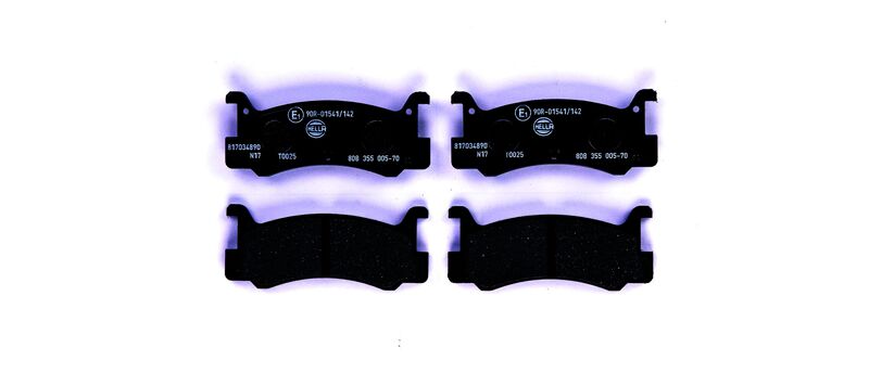 HELLA Brakes DISC BRAKE PAD SET - 355005701