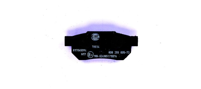 HELLA Brakes DISC BRAKE PAD SET - 355005731