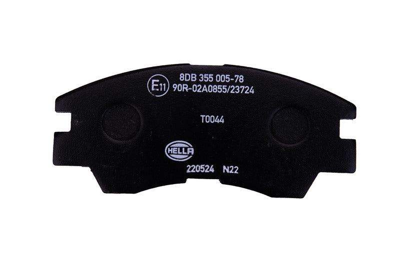 HELLA Brakes DISC BRAKE PAD SET - 355005781