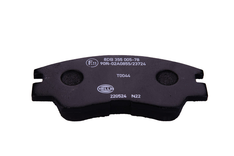 HELLA Brakes DISC BRAKE PAD SET - 355005781