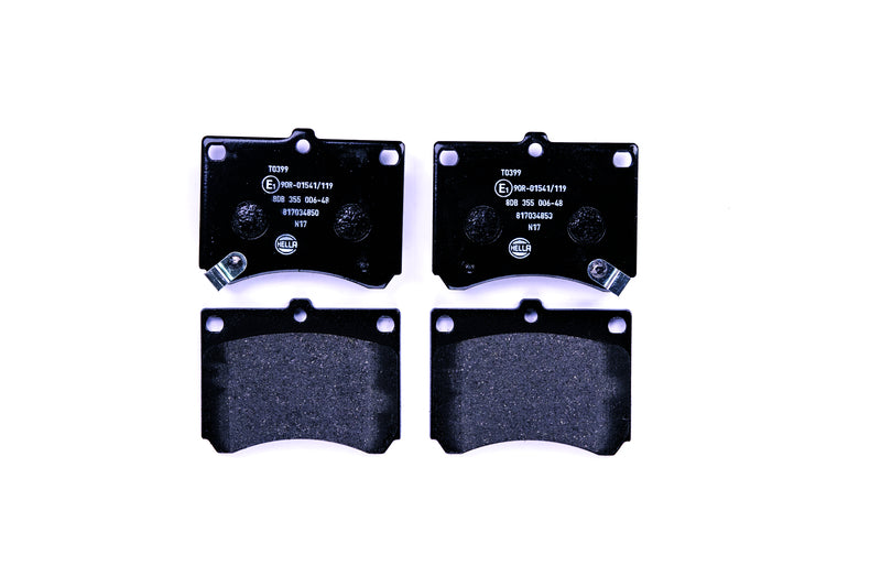 HELLA Brakes DISC BRAKE PAD SET - 355006481