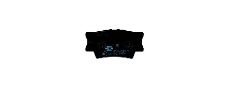 HELLA Brakes DISC BRAKE PAD SET - 355006881