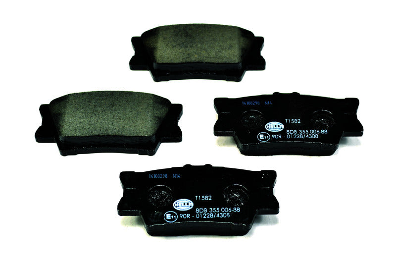 HELLA Brakes DISC BRAKE PAD SET - 355006881