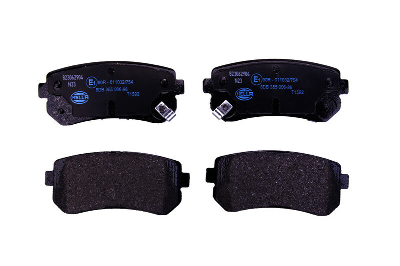 HELLA Brakes DISC BRAKE PAD SET - 355006961