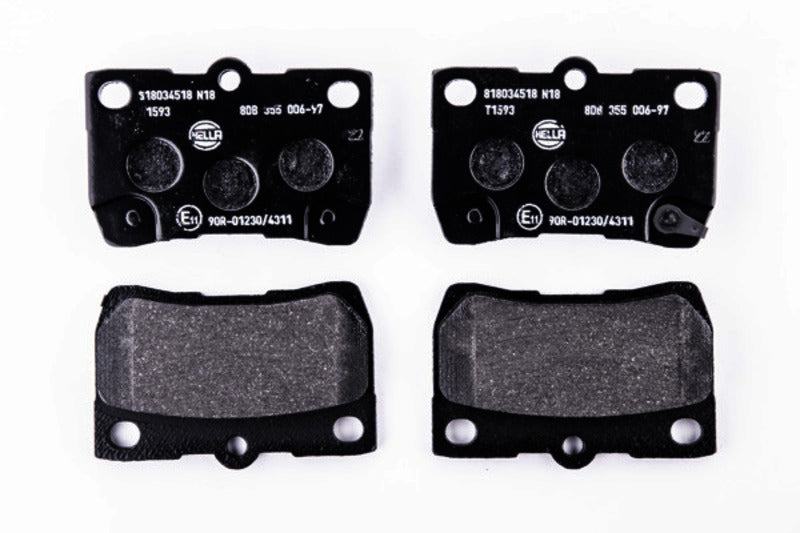 HELLA Brakes DISC BRAKE PAD SET - 355006971