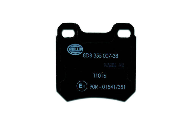 HELLA Brakes DISC BRAKE PAD SET - 355007381